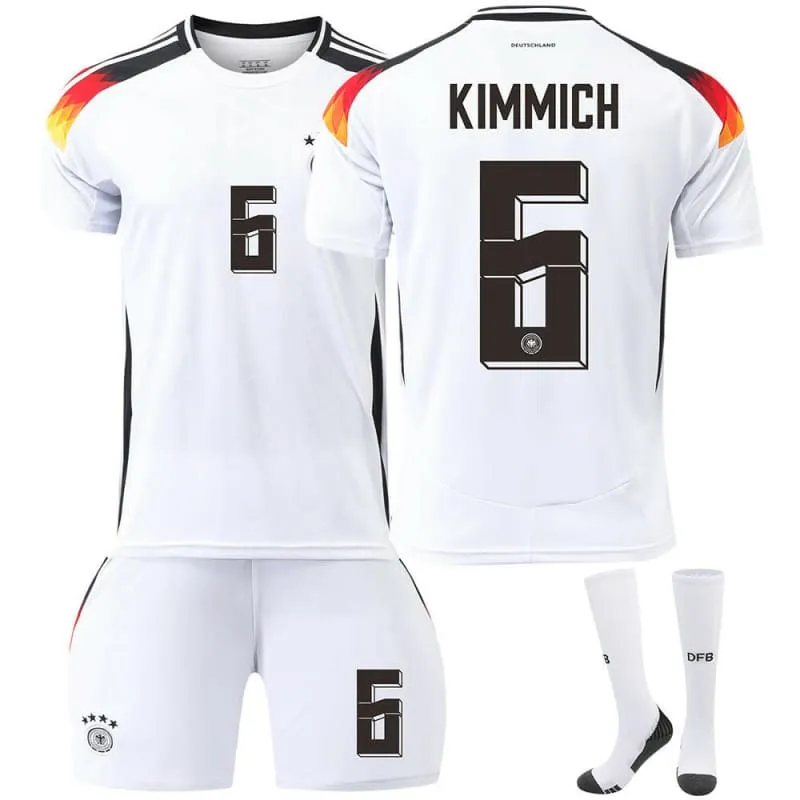 Germany Home No. 13 Müller European Cup Jersey for Fans