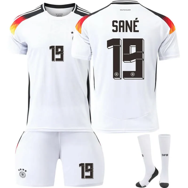 Germany Home No. 13 Müller European Cup Jersey for Fans