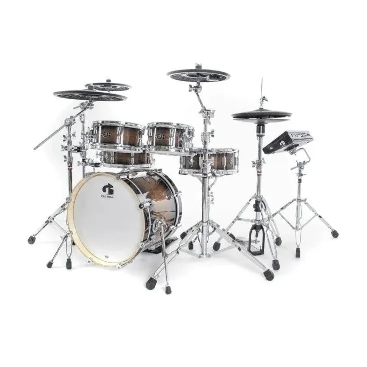 Gewa G9-PRO-L5 Electronic Drum Kit (Gloss Walnut)