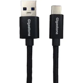 Gigastone GS-BC-6800B-R Charge & Sync USB-C to USB 3.1 Cable, 3.9ft