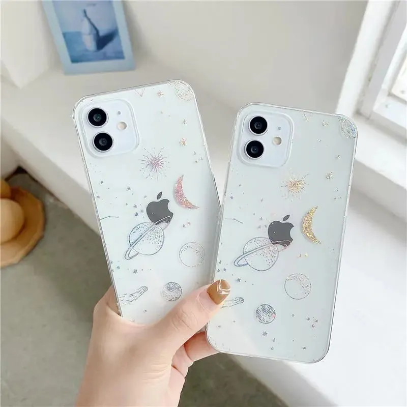 Glitter Cosmos Phone Case