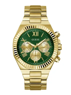 Gold Equity Green Link Watch