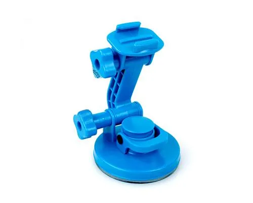 GoPro Adjustable Windshield Suction Cup Mount for Hero Camera - Blue