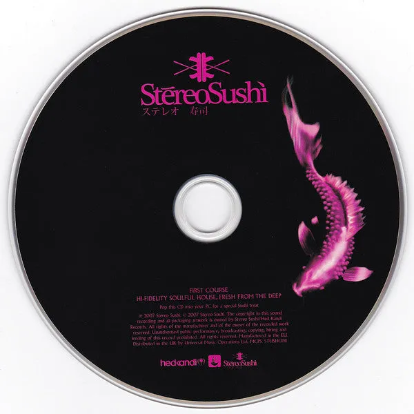 Hed Kandi Stereo Sushi 11  2007 (2CD) Rare