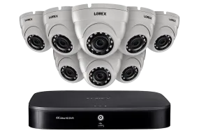 Home Security System with 4K DVR, Eight 1080p Outdoor Metal Cameras, 2TB Hard Drive, 130ft Night Vision