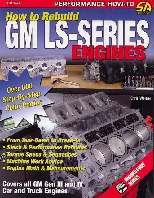 How to Swap LS & LT Engines into Chevy & GMC Trucks: 1960-1998 & Rebuild Gm Ls-Series Engines (2 Book Set)