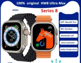 HW8 Ultra Max Smart Watch Series 8 NFC BT Call