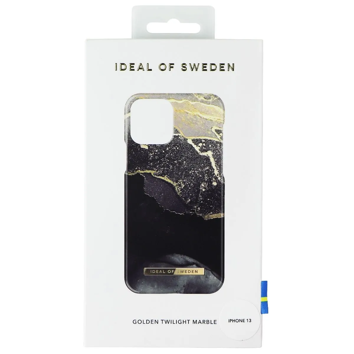 iDeal of Sweden Printed Case for iPhone 13 - Golden Twilight Marble