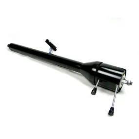 ididit Retrofit Tilt Steering Column - Hazard / Turn Signal - Black Powder Coat - GM Fullsize Truck 1967-72