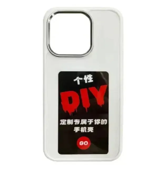 InkShow Case DIY Customisable Back Cover (For iPhones)