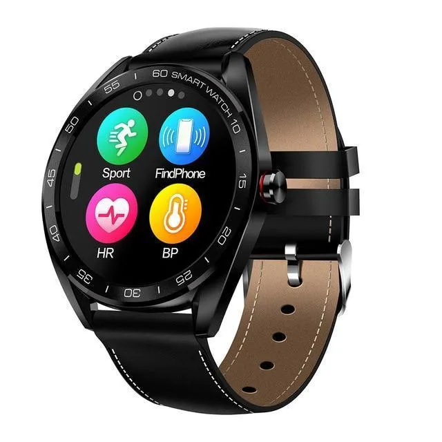 IP68 Waterproof Bluetooth Heart Rate Monitor Fitness Tracker Sport Smartwatch For Android iOS