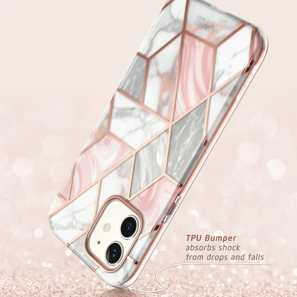 iPhone 12 Cosmo Case - Marble Pink