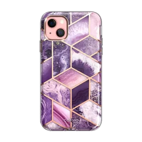 iPhone 13 Cosmo Case - Marble Purple