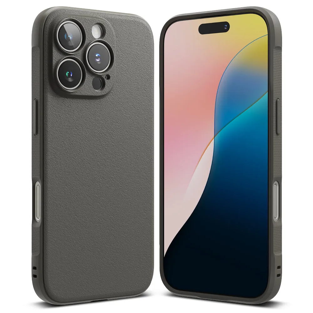 iPhone 16 Pro Case Cover | Onyx Series| Gray