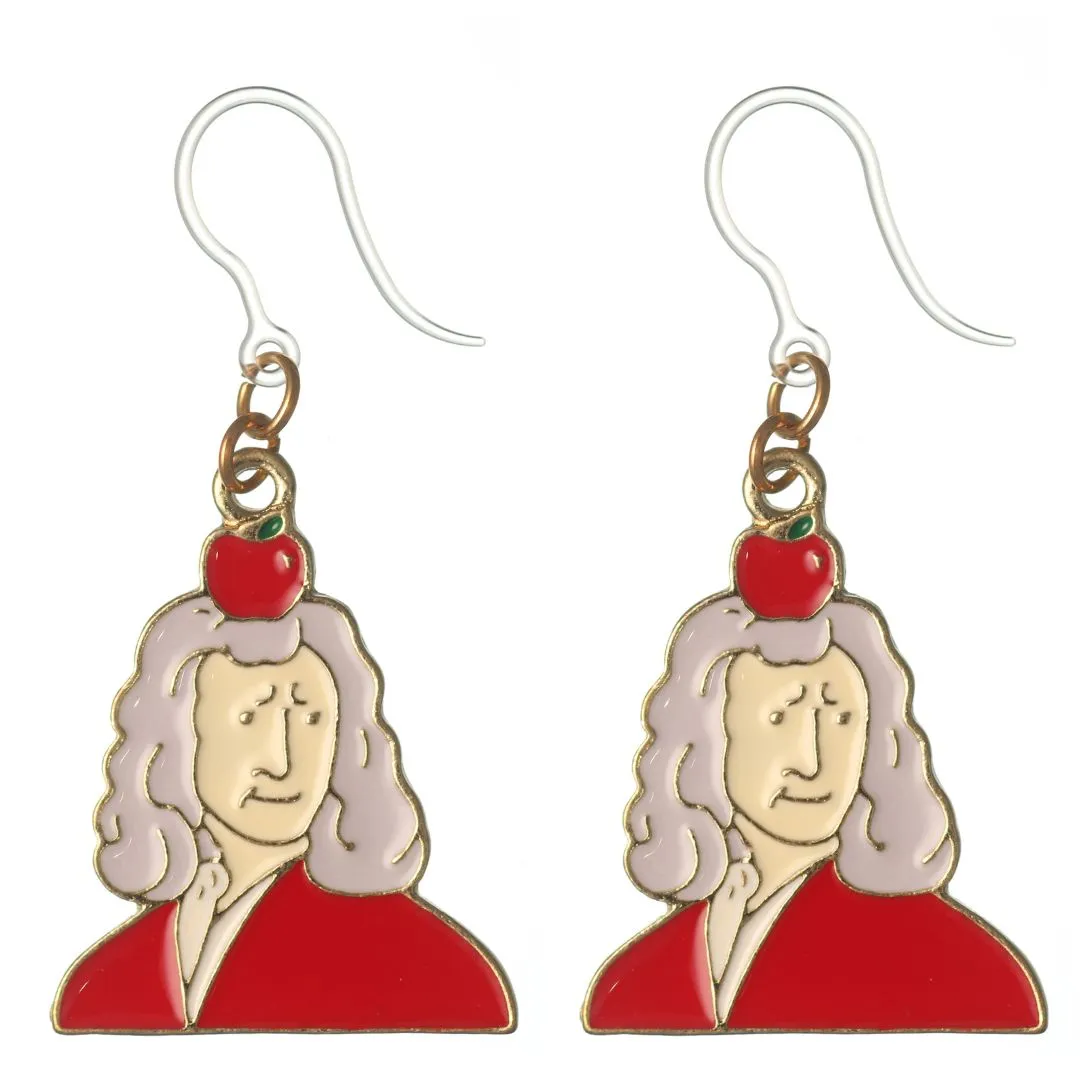 Isaac Newton Dangles Hypoallergenic Earrings for Sensitive Ears Made with Plastic Posts