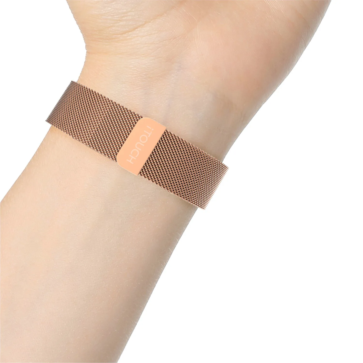 iTouch Air 3 40mm, Sport 3 & Sport Extra Interchangeable Strap: Narrow Rose Gold Mesh