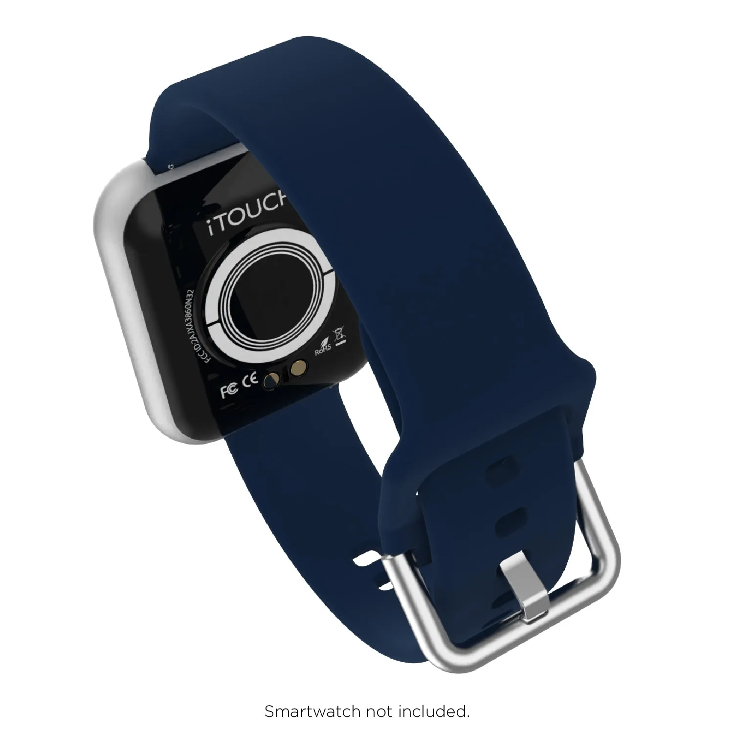 iTouch Air 3 44mm Extra Interchangeable Strap: Blue/Black Buckle