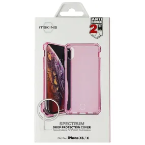 ITSKINS Spectrum Clear Case for Apple iPhone Xs/X - Light Pink