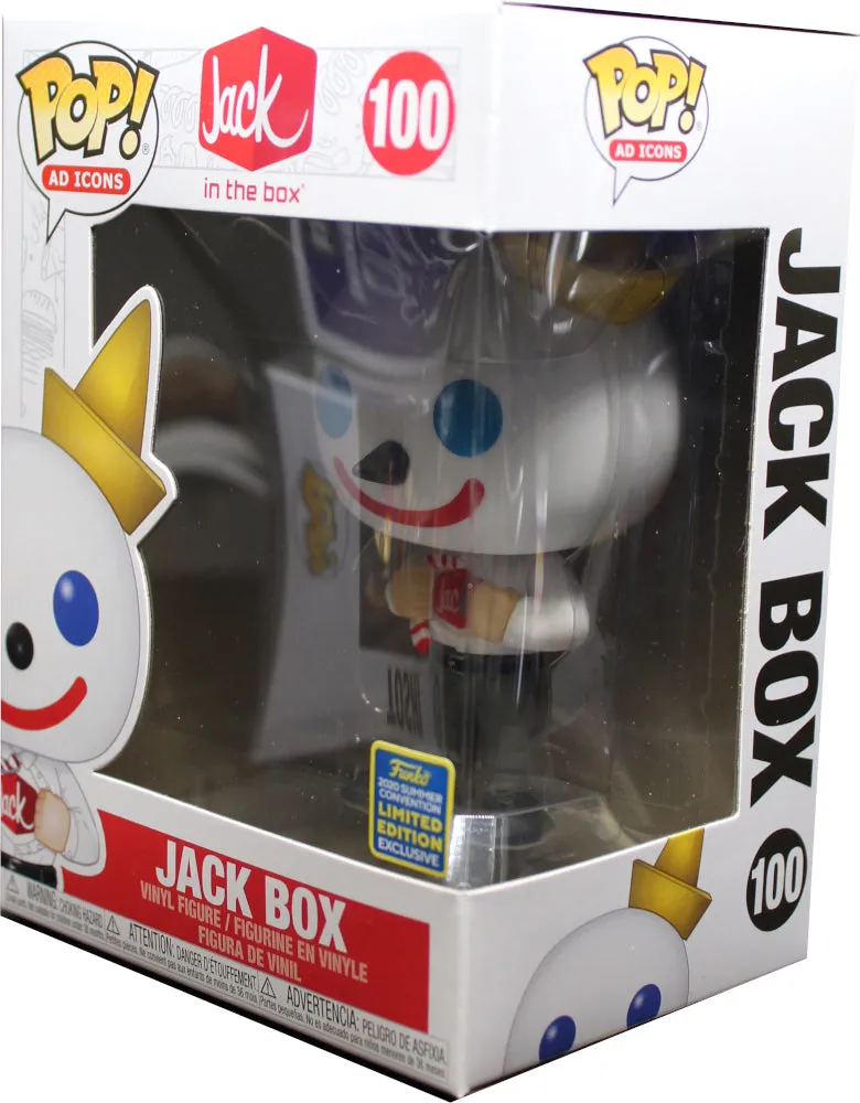 Jack Box #100 - Jack in the Box Funko Pop! Ad Icons [2020 Summer Convention Exclusive]