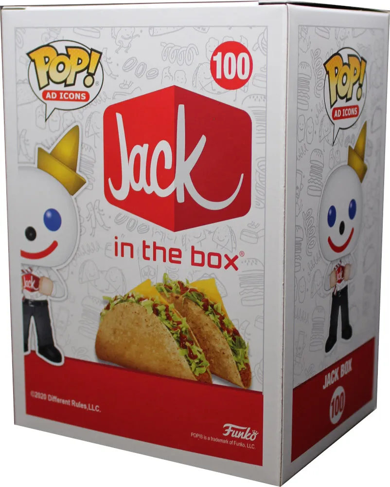 Jack Box #100 - Jack in the Box Funko Pop! Ad Icons [2020 Summer Convention Exclusive]