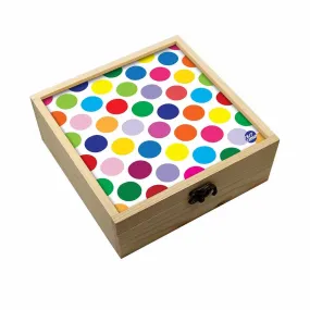 Jewellery Box Makepup Organizer -  Colorful Dots