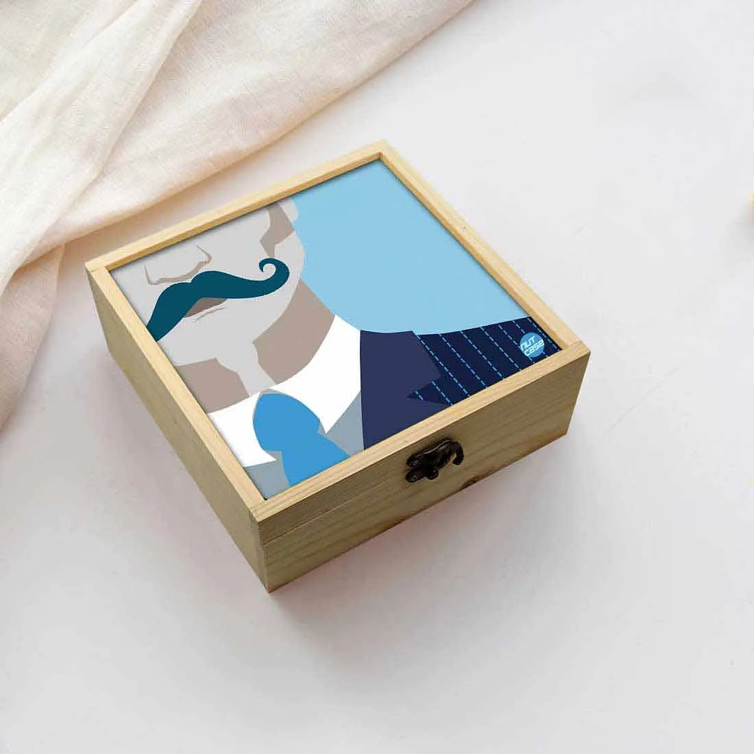 Jewellery Box Makepup Organizer -  Hipster Man