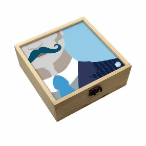 Jewellery Box Makepup Organizer -  Hipster Man