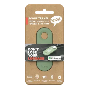 KNOG - Scout Travel Smart Luggage Tag with Tracker - Green