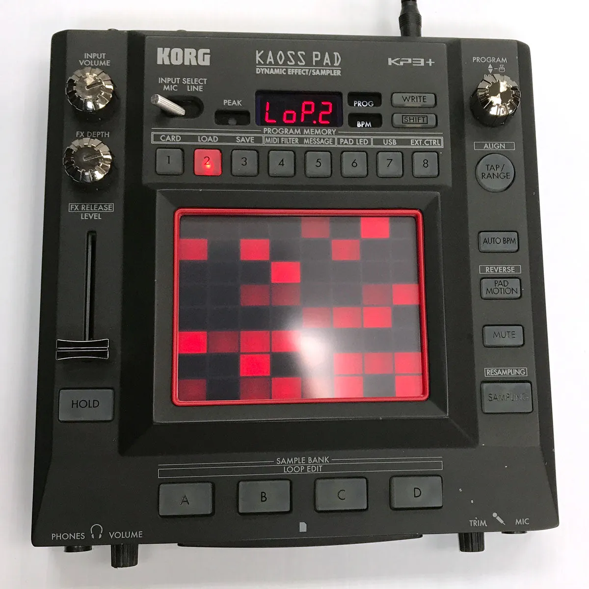 Korg KAOSS Pad KP3  Digital Effect/Sampler