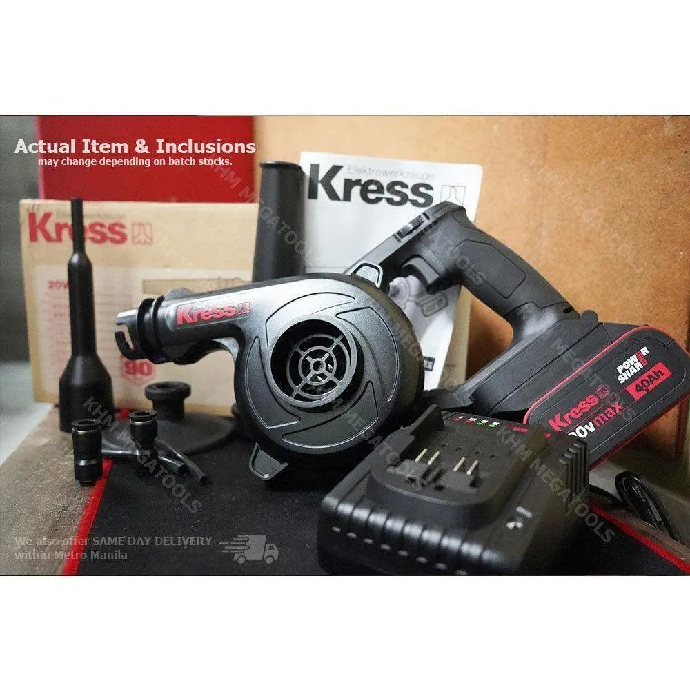 Kress KU085 20V Cordless Air Blower