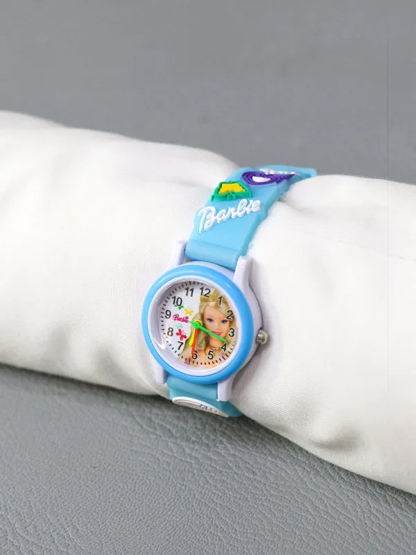 KWW19  Kids Wrist Watch Multidesign Light Blue