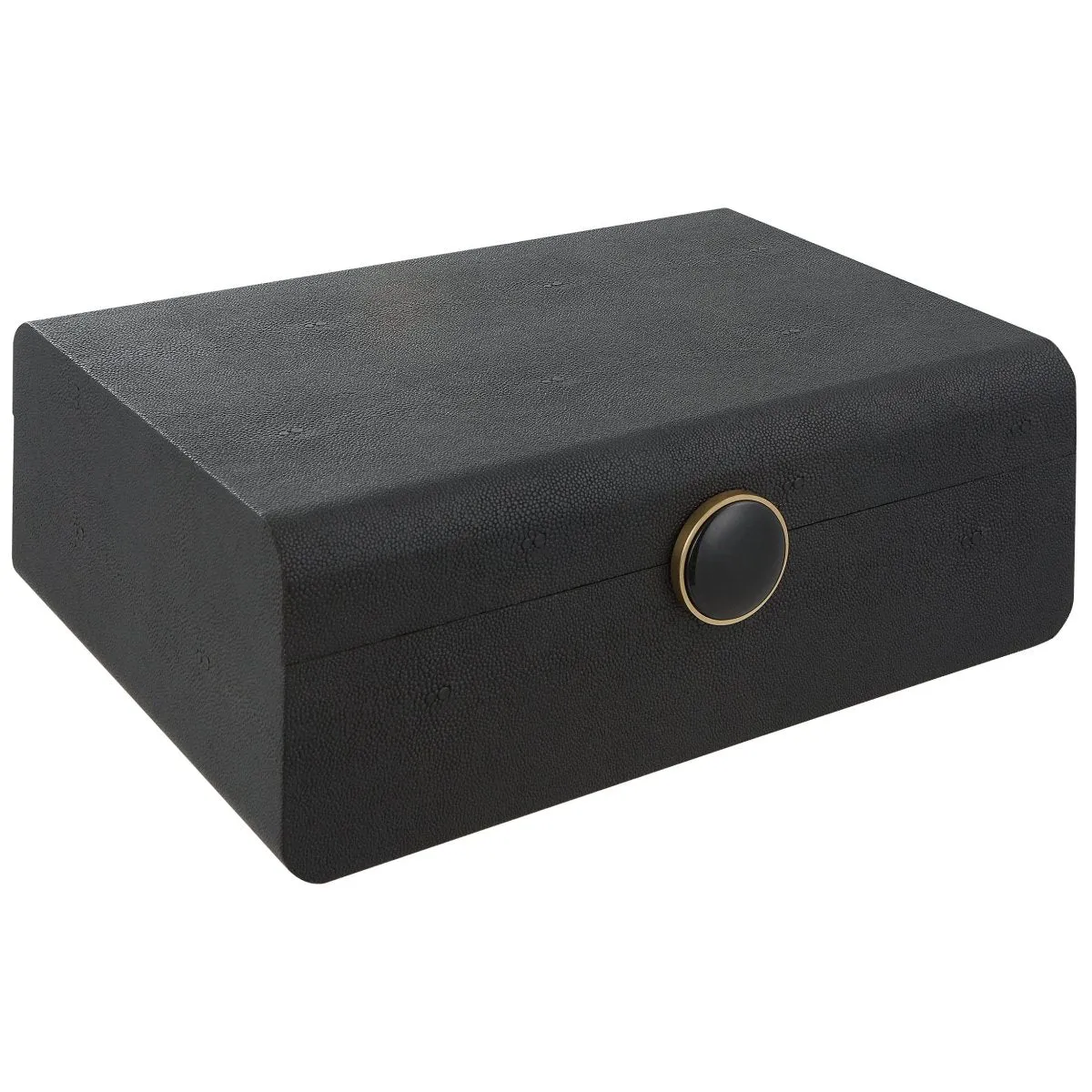 Lalique Black Shagreen Box