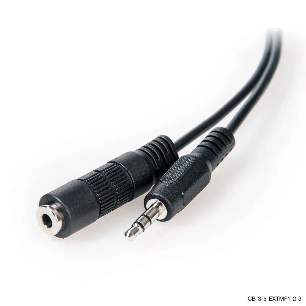 Laser 3m 3.5mm Stereo Audio Extension Cable Male to Female