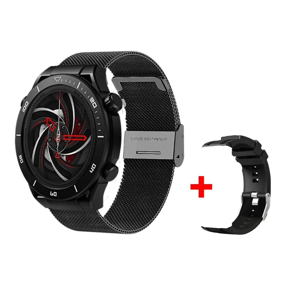 LAXASFIT Smart Watch Men Women Fashion 1.52 inch screen Bluetooth call heart rate fitness business watch Suitable for Huawei IOS