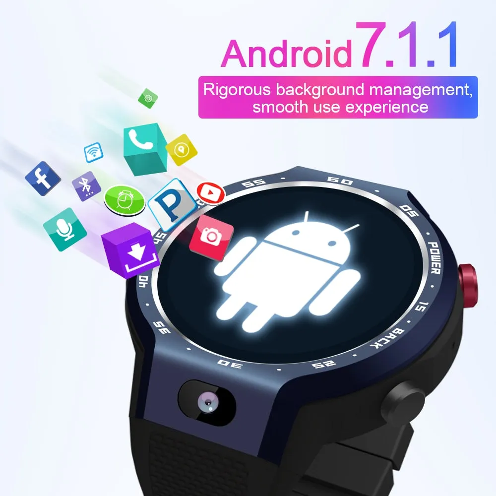 LEMFO LEM9 Dual Systems 4G Smart Watch Android 7.1