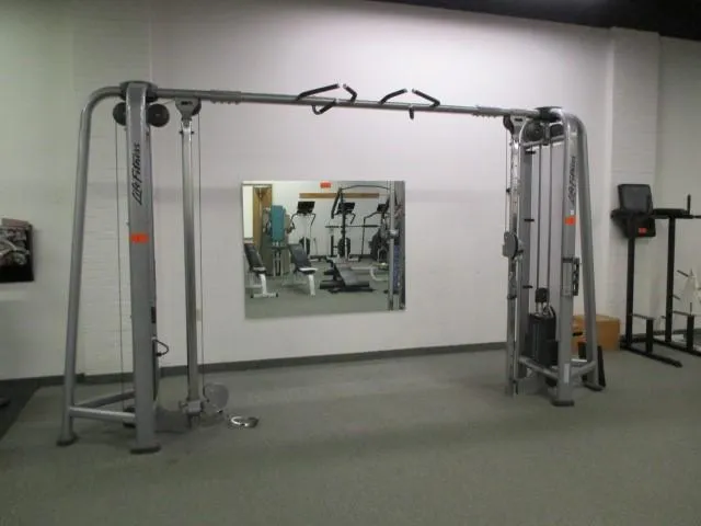 LIFEFITNESS CABLE MOTION-MULTI-JUNGLE ADJUSTABLE CROSSOVER 319" old style