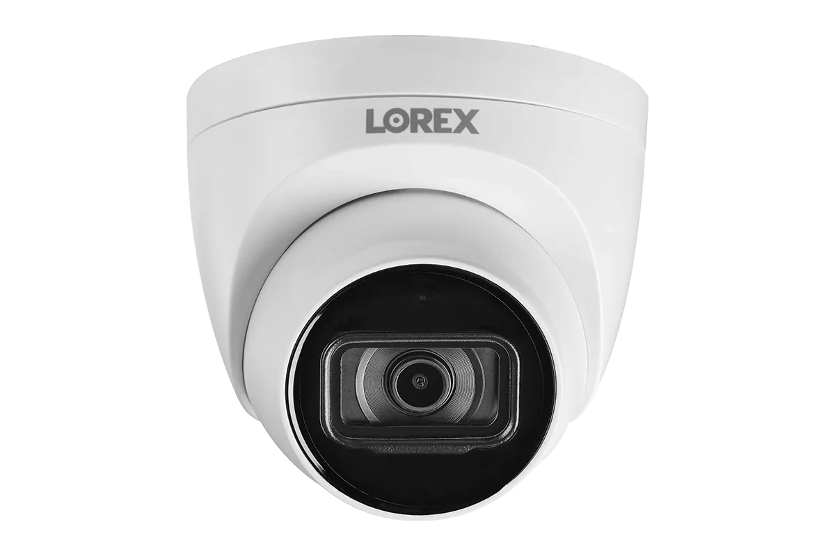 Lorex 4K 8-Channel 2TB Wired NVR System with 4 Dome Cameras