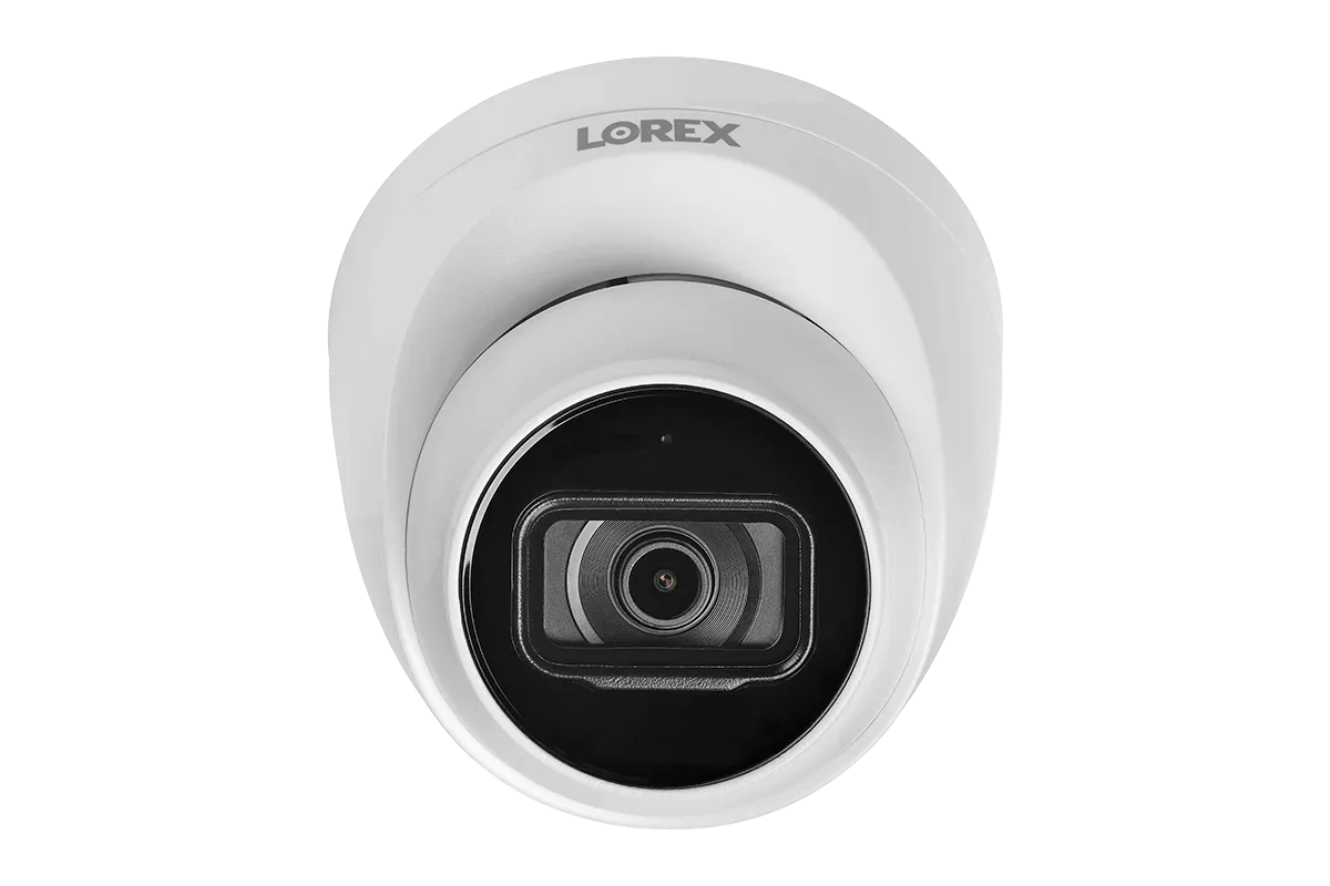 Lorex 4K 8-Channel 2TB Wired NVR System with 4 Dome Cameras