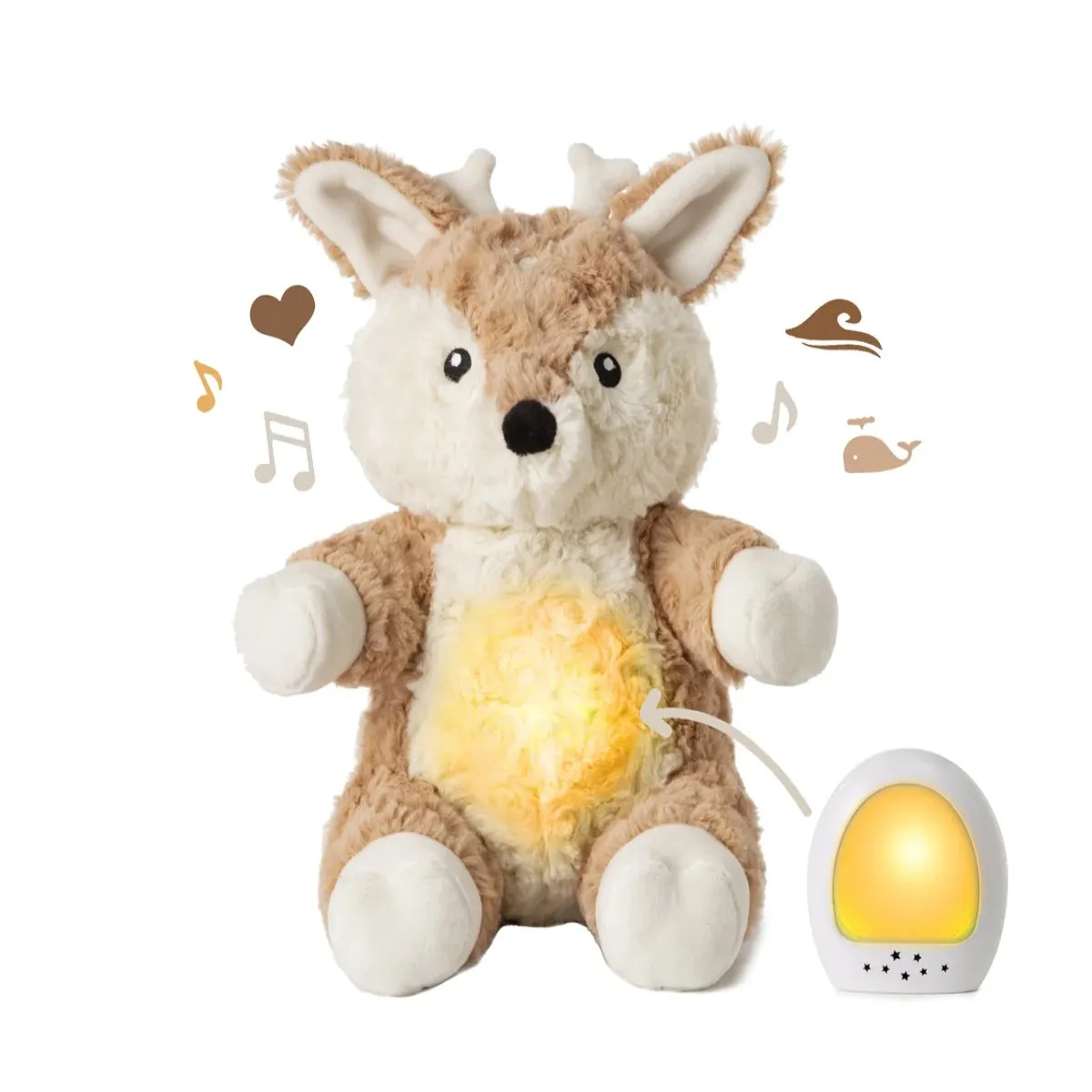 Love Light Buddies - Finley The Fawn Soothing Sound Machine