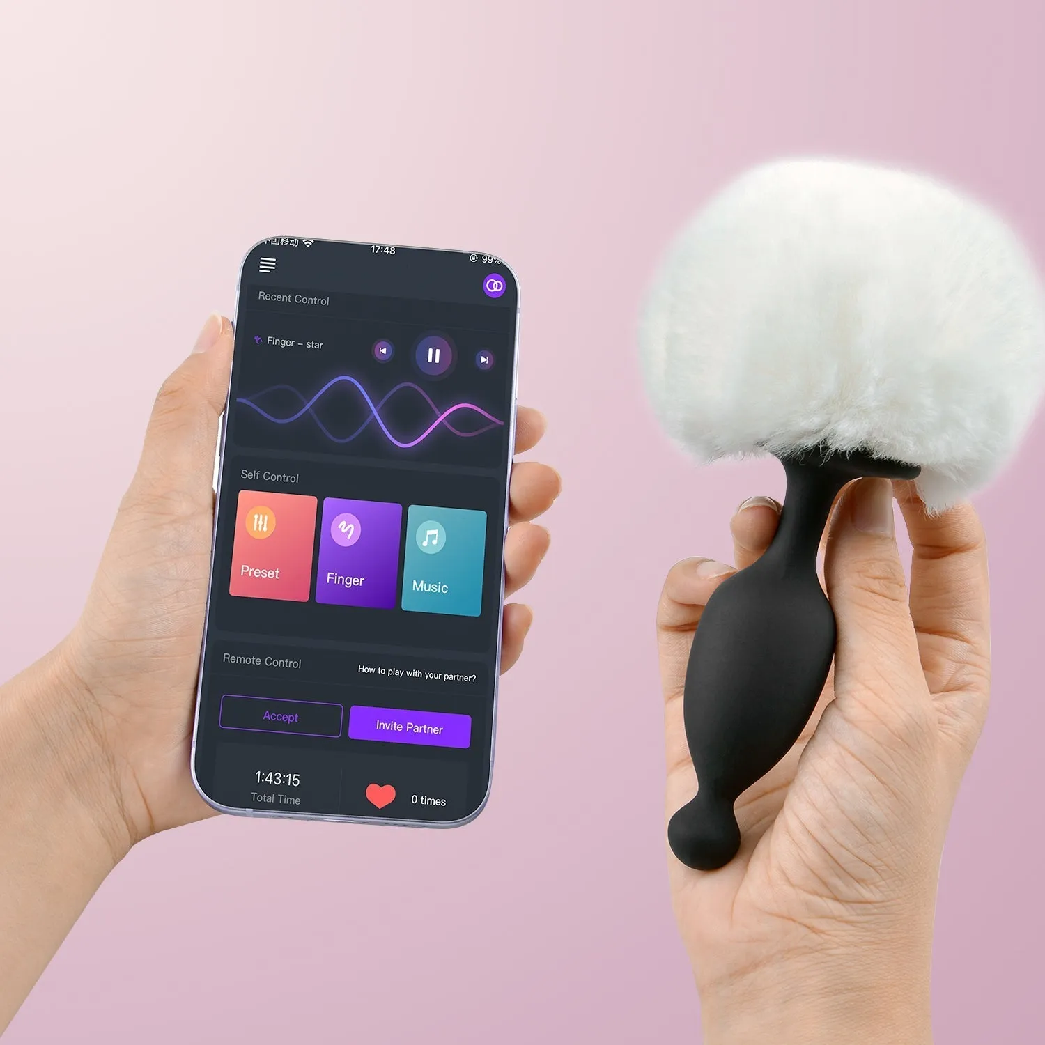 Magic Motion Bunny - An APP-controlled Plug