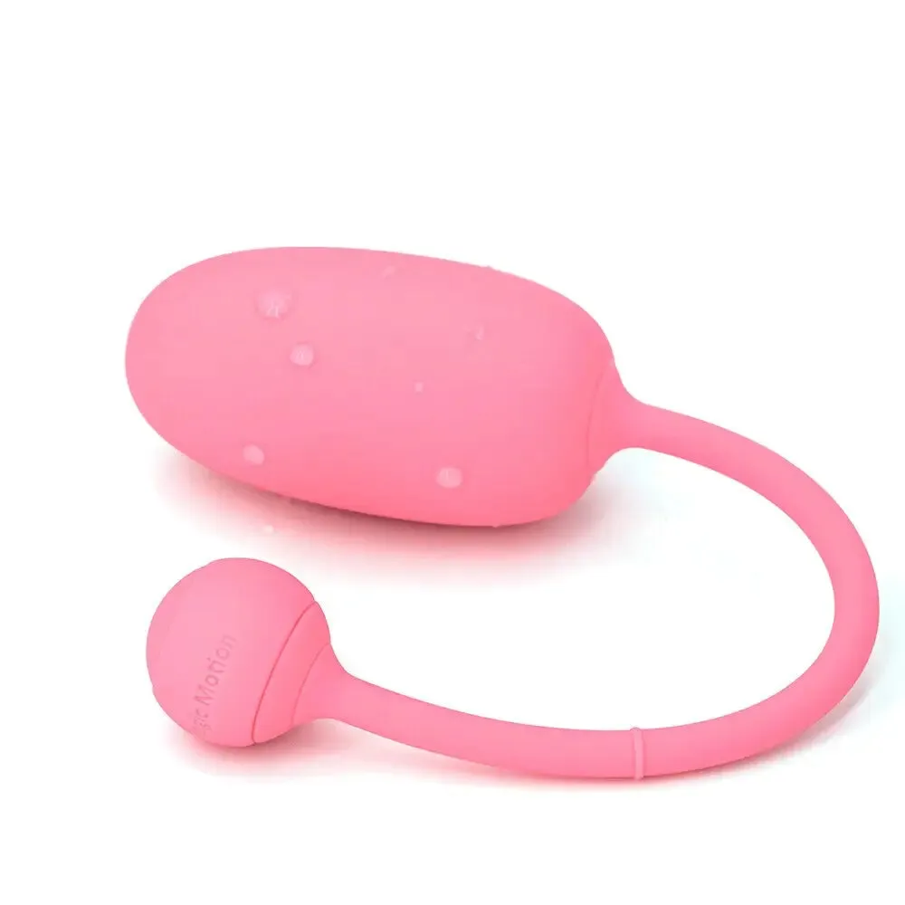 Magic Motion Silicone Pink Rechargeable Orgasm Balls with Remote