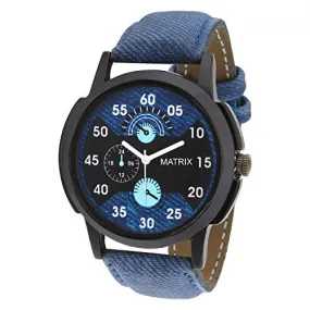 Matrix Analog Blue Dial Men's Watch-WCH-151