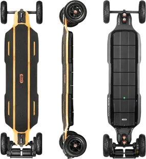 Meepo Ninja Hurricane Bamboo Pro Series Electric Skateboard Dual 3500W Motors 32 MPH 31 Miles 725.8Wh New