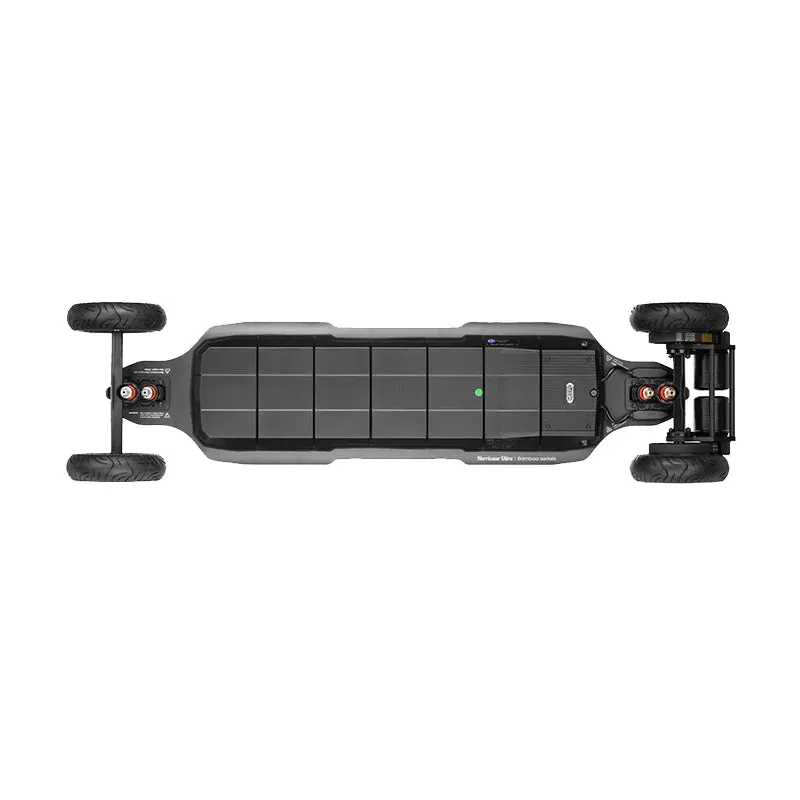 Meepo Ninja Hurricane Bamboo Pro Series Electric Skateboard Dual 3500W Motors 32 MPH 31 Miles 725.8Wh New