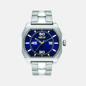 Men Blue Analog Stainless Steel Watch TW047HG00