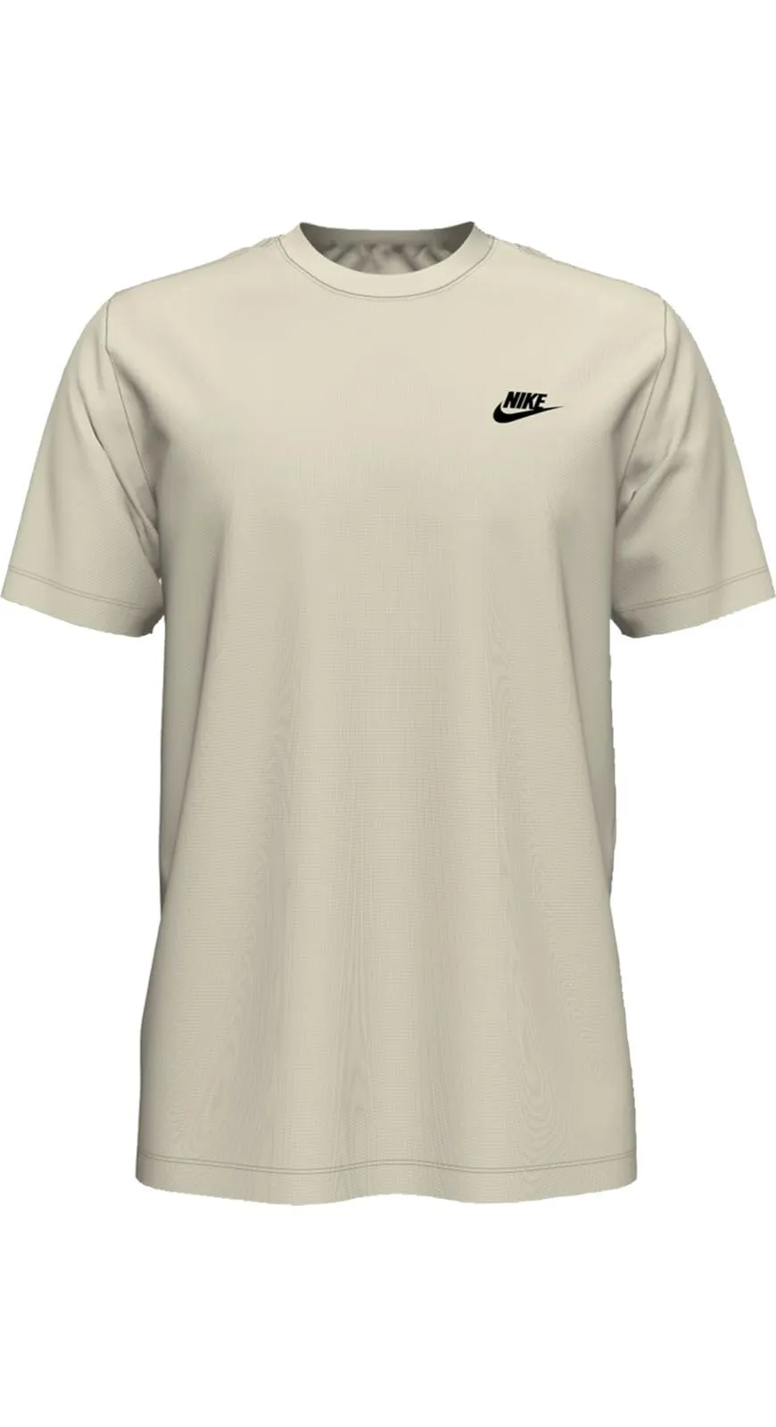 Men's Nike Sportswear Club T-Shirt Classic Fit - Sail/Black (XL)