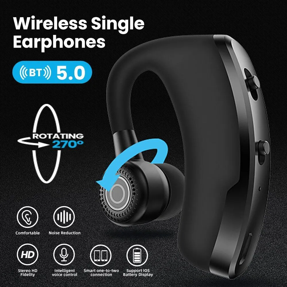 Mpow Wireless Earphone Phone Calling Ear Hook Bluetooth Headphone Driving Handsfree