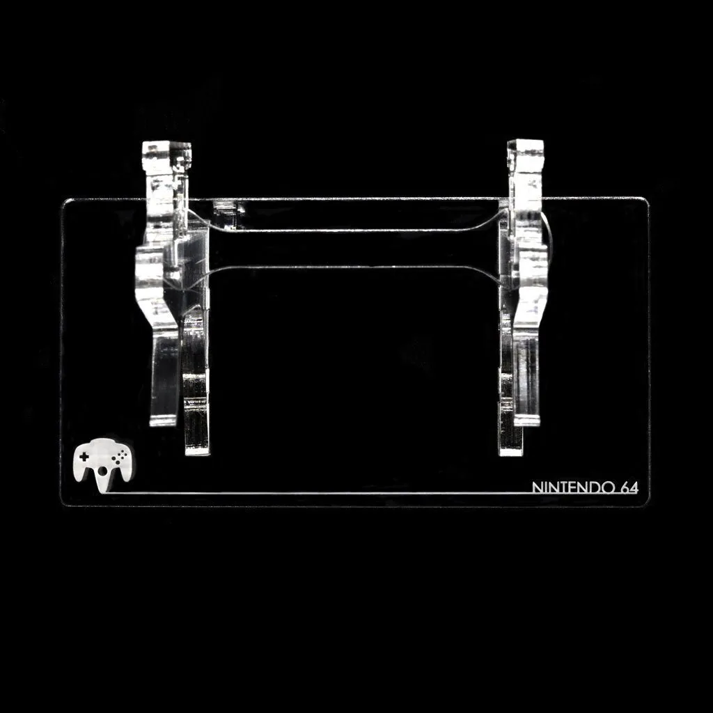 N64 Controller Display Stand - Rose Colored Gaming