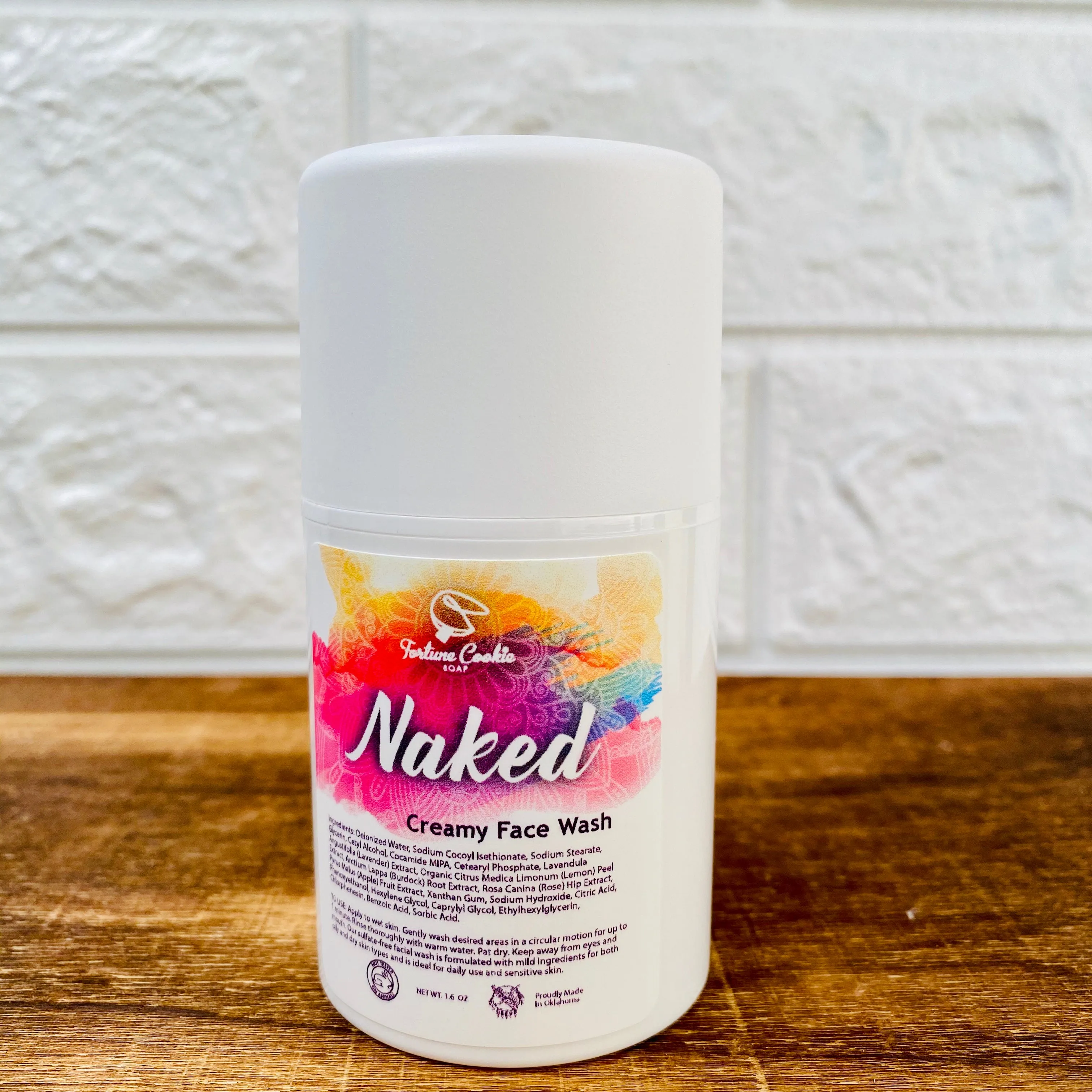 NAKED Creamy Face Wash (UNSCENTED)