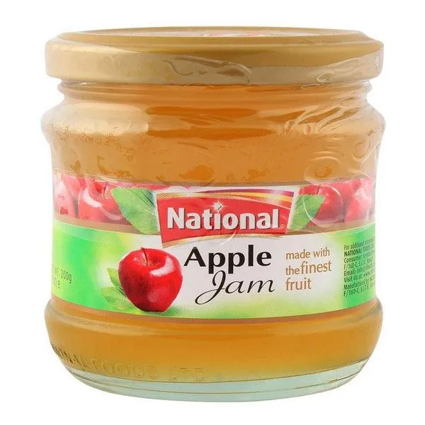 NATIONAL APPLE JAM 200GM